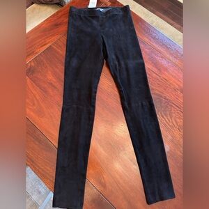 Vince Black Suede Pants - NWT!